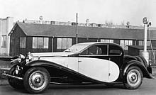 A Type 50 with a works Body designed by Jean Bugatti in 1931.